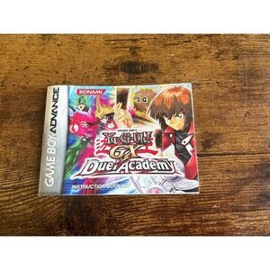 Yu-Gi-Oh! GX Duel Academy - Game Boy Advance - GBA - Authentic - Manual Only